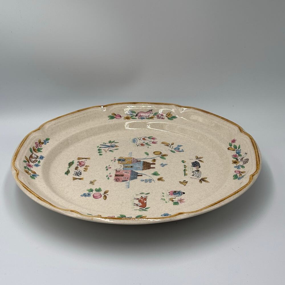 International Stoneware Vintage Heartland Pattern  Stoneware Japan Dinner Plate - Picture 6 of 13